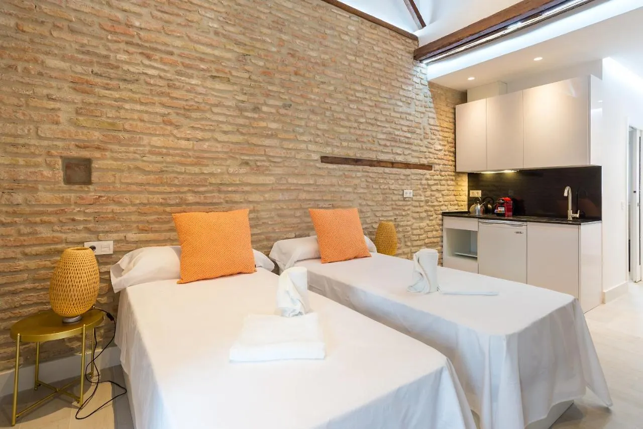 TE1B-El Teatro Brick Wall Suite Prime Location Málaga 0*,